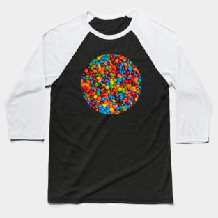 Colorful Candy-Coated Chocolate Baseball T-Shirt